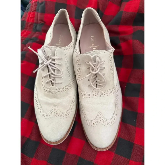 COLE HAAN ALISSA WING TIP OXFORDS SHOWS SIZE 8B - - Picture 2 of 5